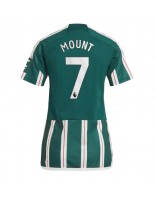 Manchester United Mason Mount #7 Venkovní Dres pro Dámské 2023-24 Krátký Rukáv